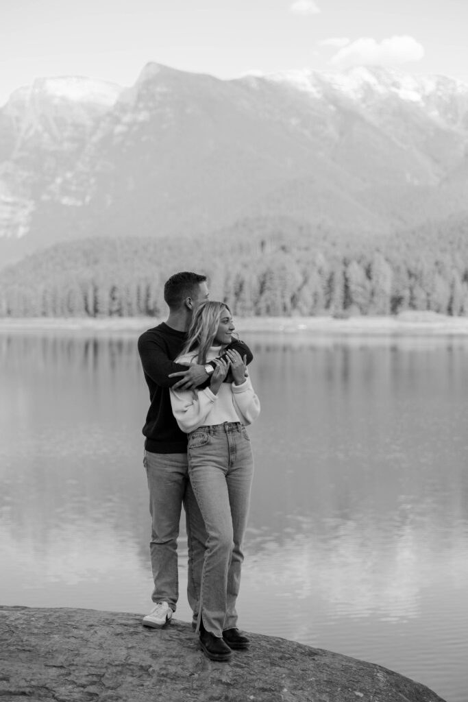 Summer Engagement Session in the Mission Mountains of Montana